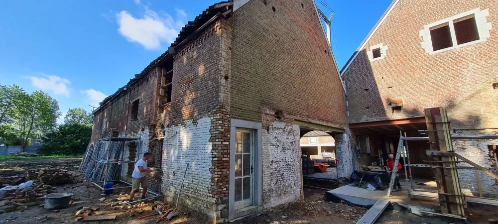 réhabilitation de bâtiments à Oupeye